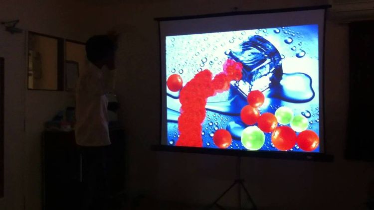 Kinect + Box2D