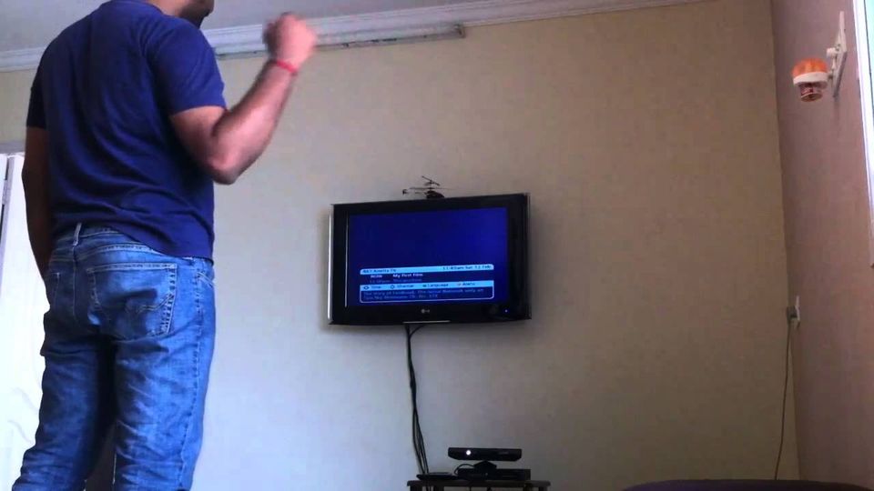 Controlling TV and Set-top box with Kinect